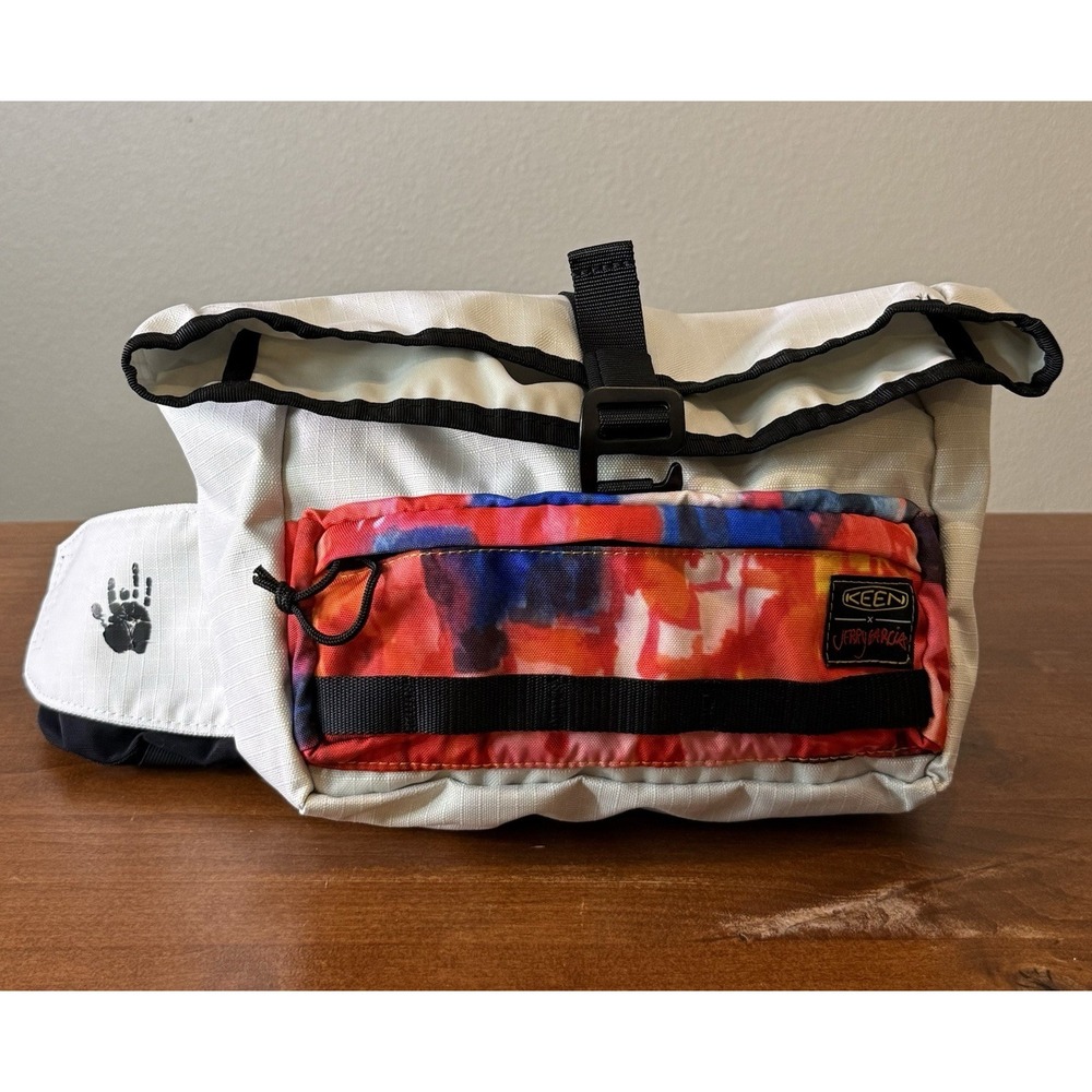 HTF KEEN Jerry Garcia Bag Limited Ed New York At Night Waist Bag Rip Stop Canvas
